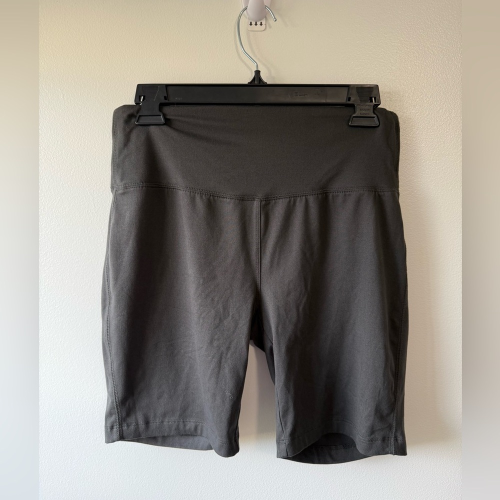 Zenana Outfitters Dark Grey Bike Shorts